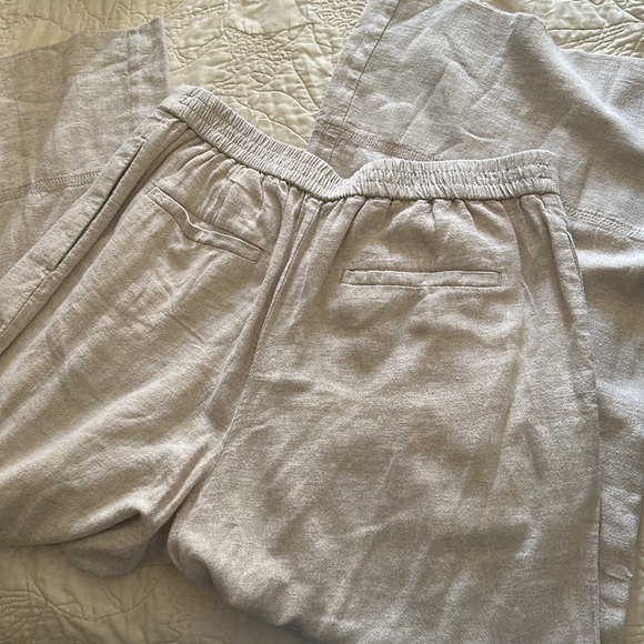 Banana Republic Linen wide leg crop - Picture 4 of 6